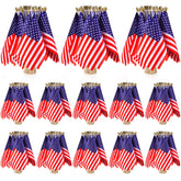 Tudomro front view of 8x12 inch flag showing vibrant colors and stars