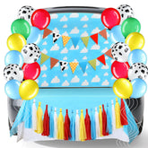 Tudomro assembled car trunk showing full kit creating festive curb appeal