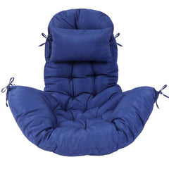 Tudomro front view cushion showing navy color and plush comfort