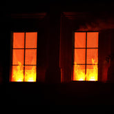 Tujoe front packaging showing complete window fire kit and quick setup benefit