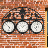Tulivios front view large clock showing bold numerals and clear time for easy reading