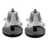 Tuningsworld spindle front view showing mounting holes and fit benefit