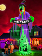 TURNMEON 12ft witch front view showing scale and design appeal