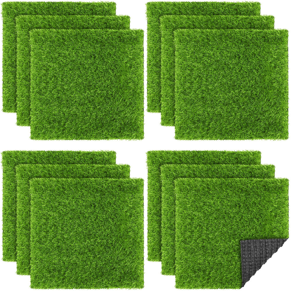 TURSTIN front packaging showing 12 turf mats and benefits of instant green