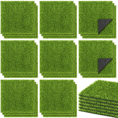 TURSTIN front view of 30-pack grass squares showing coverage and neat stack