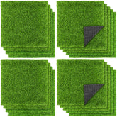 TURSTIN front view of 18 grass squares showing neat packaging and verdant benefit