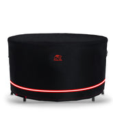 Turtle Life front view covering round table, protects furniture from weather