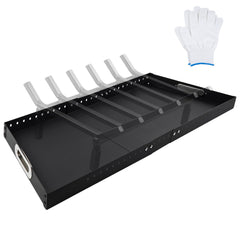 TwentyNext front view of assembled tray showing tidy ash collection benefit