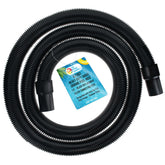U.S. Pool Supply hose front view showing full 8ft length and durable black finish