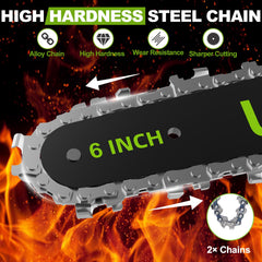 UCCOSSO handheld view showing ergonomic grip for reduced wrist fatigue