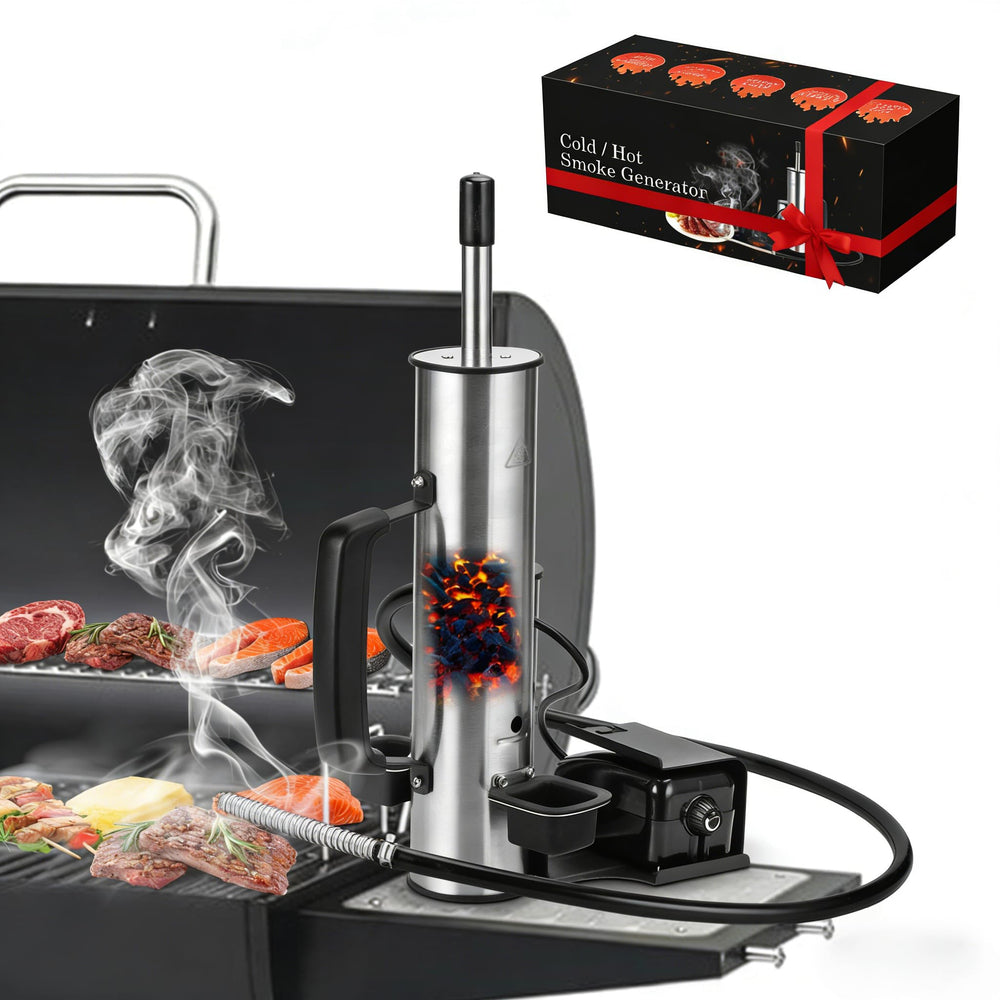 Ueiticsk front view showing compact stainless-steel body and easy setup benefit