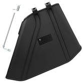 UIOWJC front profile of deflector showing exact OEM fit and sturdy build