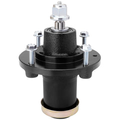 UIOWJC front view spindle assembly showing mounting pattern and durability