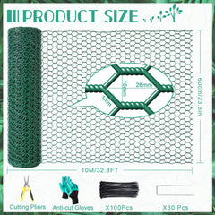 UJG close-up of vinyl-coated wire mesh showing corrosion resistance and durability