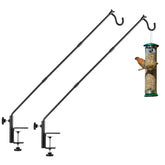 ULIOK hook clamped to railing showing secure fit and easy install