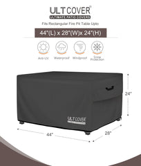ULTCOVER close-up of 600D polyester texture highlighting waterproof durability