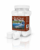 UltraClear front package showing 32 tablets and product benefits