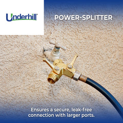 Underhill close-up of threaded connection and rubber seal preventing leaks at faucet