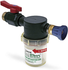 Underhill PelletPro front assembly showing connectors and controls improving application speed