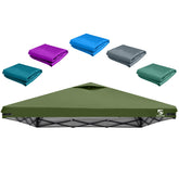 UNICAMPER front view of 10x10 replacement top showing coverage and fit benefit