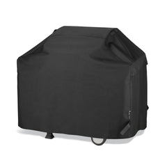 Unicook front view showing full grill cover protecting grill from weather