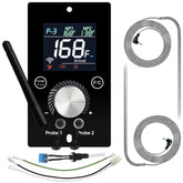 Unidanho control panel front view showing clear display and quick install benefits