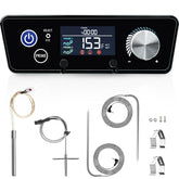 Unidanho front panel trapezoid controller showing clear display and easy controls for precise temperature