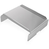 Unidanho front view heat baffle showing full plate and fit benefit