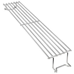 Unidanho warming rack front view showing fit and shape, brand restores warming surface