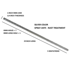 UniExtra stake length measured 30 inches demonstrating fit and reach