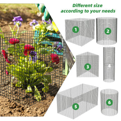 UNIFAMILY ground stake and zip tie connection securing mesh for stability