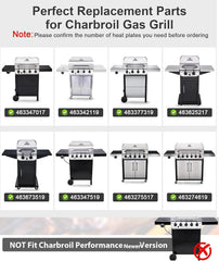Uniflasy cast iron grates showing sear-ready surface for better crust and heat retention