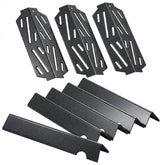Uniflasy front view of flavorizer bars set showing neat fit and durable finish