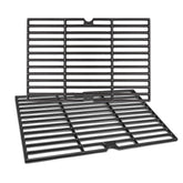 Uniflasy front view of cast iron grate showing fit and finish benefit