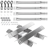 Uniflasy complete kit front view showing included burners plates and electrodes for easy replacement