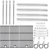 Uniflasy complete replacement kit laid out showing parts and fast rebuild benefits