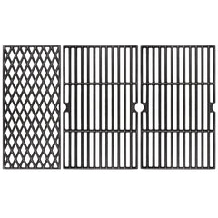 Uniflasy front view replacement grates showing full set and durable finish