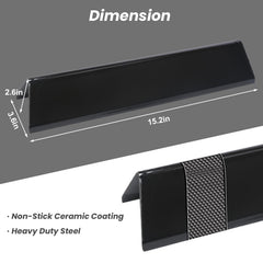 Uniflasy stainless steel burner tubes profile resisting rust and ensuring consistent flames