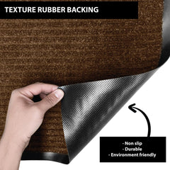 UNIMAT ribbed texture closeup highlighting scraping and moisture control