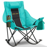 Unisakey front view of chair showing oversized seat and comfort