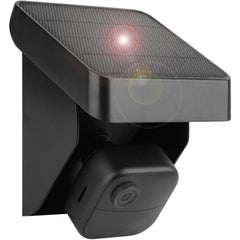 Uogw front view of solar charging mount showing compact protective design and reliable power