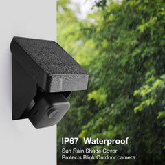 Uogw mounted with Blink camera demonstrating continuous power benefit and clean installation