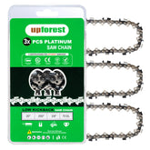 UPFOREST front packaging showing 3-pack chains and compatibility details for quick identification