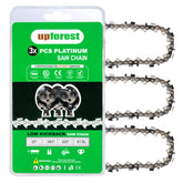 UPFOREST three-pack front packaging showing chains and label for easy identification