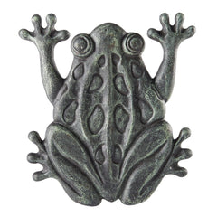 Upper Deck front view of frog stepping stone showing placement and durable design