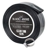 U.S. Pool Supply front view of coiled 2" x 50' heavy-duty hose showing durable build