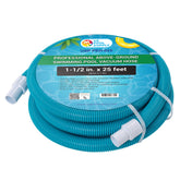 U.S. Pool Supply vacuum hose front packaging showing product and length benefit