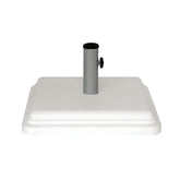 US Weight front view of 40 lb umbrella base showing compact design and stable hold