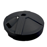 US Weight front view of umbrella base showing stable design and weather resistance
