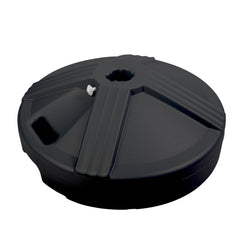 US Weight front view of umbrella base showing stable design and weather resistance